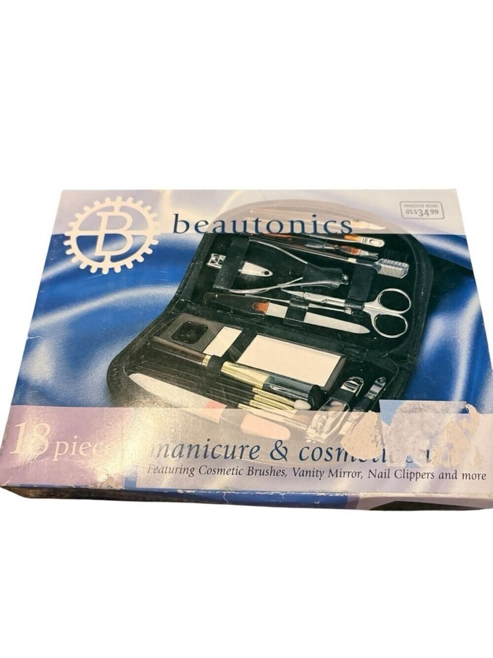 Beautonics Manicure & Cosmetic Kit One Size Unisex NIB